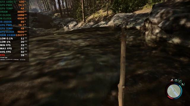 $15 CPU I5 2500K IN SONS OF THE FOREST - GTX 1050 TI смотреть онлайн