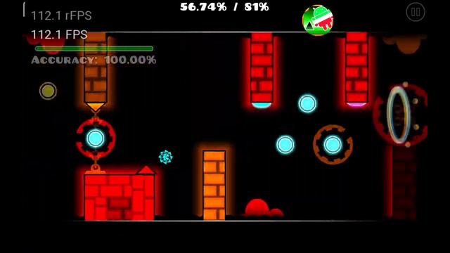 "Cataclysm" 100% Экстрим демон на планшете 120гц. смотреть онлайн