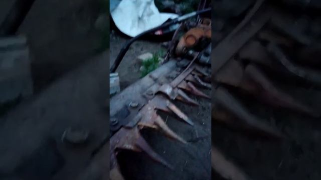 сегментная косилка. на т - 25 трактор, Владимериц. смотреть онлайн