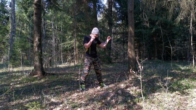 Комбинация ударов Двоечка+ АП ЧАГИ смотреть онлайн