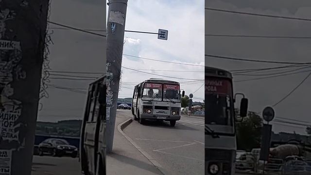 Автобус паз 32054 о302ка774 маршрут 86 | г. Челябинск смотреть онлайн
