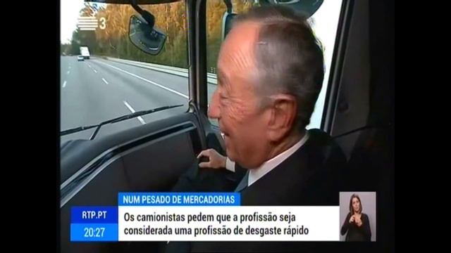 O SENHOR PRESIDENTE DA REPÚBLICA PORTUGUESA, VIAJA DE CAMIÃO ENTRE LISBOA E PORTO смотреть онлайн
