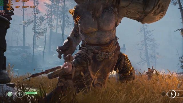 God of War on MX 350 смотреть онлайн