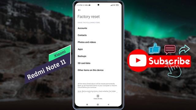 How to Redmi Note 11 Settings Reset | Redmi Note 11 me System Settings Reset Kaise Kare смотреть онлайн
