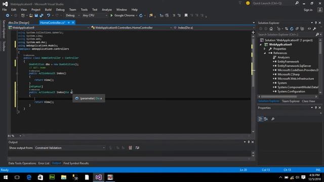 How to connect MVC Asp.net With SQL server database? смотреть онлайн