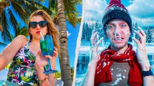 ВЫЖИВАНИЕ на $100: ЖАРА против ХОЛОДА!