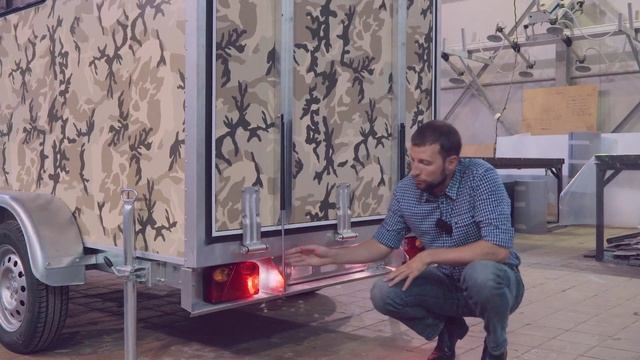 Обзор Прицеп Автодом Мото (Avtodom - Moto) Изотермический смотреть онлайн