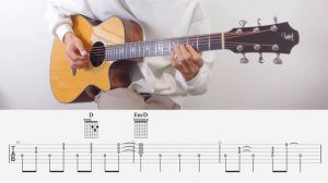 【TAB】Happy Birthday Song - FingerStyle Jazz Guitar ソロギター【タブ】