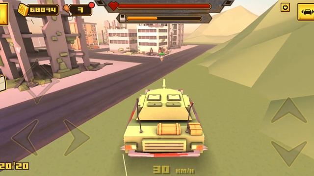BLOCKAPOLYPSE Zombie Shooter: Wrecked Car Park Full with Aggressive Zombies Gameplay смотреть онлайн
