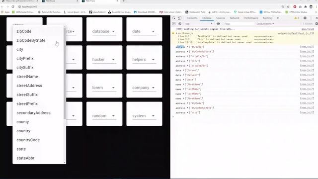 ReactJs Faker - Generate Large Amount of Fake Data हिंदी में смотреть онлайн