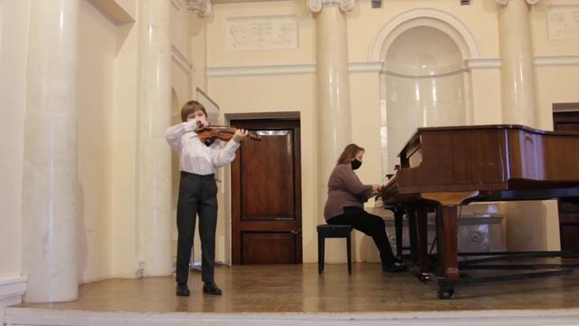 Голубев Максимилиан, 9 лет. Караев"Задумчивость", Дженкинсон "Танец". смотреть онлайн