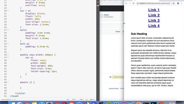 Introduction to Media Queries смотреть онлайн