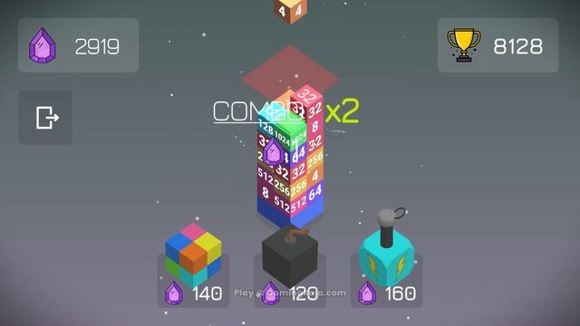 Stacktris 2048 Gameplay - Let's Play Stacktris Game Online! смотреть онлайн