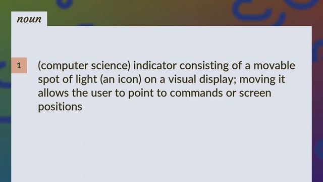 Cursor | Meaning Of Cursor