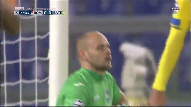 AS Roma 0-0 BATE Borisov (C1) Champions League 2015 смотреть онлайн