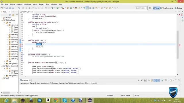 Java Game Programming - Episode 2 - Colorful Backgrounds! смотреть онлайн