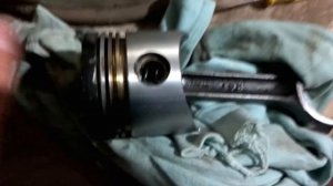 Розборка двигателя R 195 поршневая диагноз