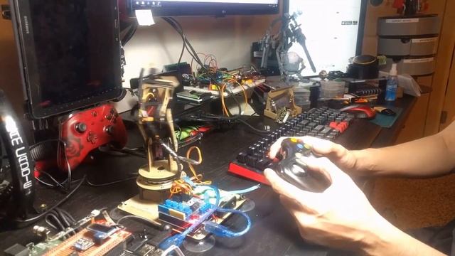 ARMin ver.1 - RPi + Python + Controller + Arduino robot arm kit смотреть онлайн