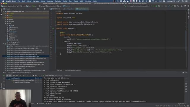 API testing using rest assured and java | GET and POST смотреть онлайн
