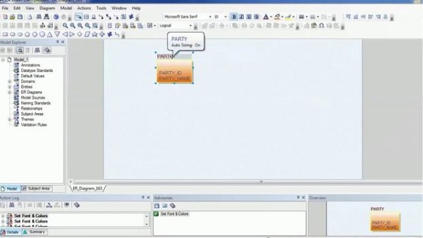 05. ERWin Data Modeler Tool Tutorial - Overview