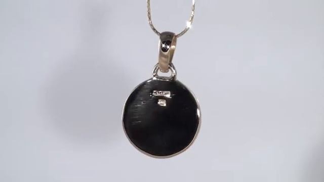 14kt Yellow Gold Black Onyx Mother of Pearl Yin Yang Pendant смотреть онлайн