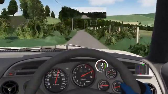 1000bhp Supra up Wicklow Mountains Ireland - Assetto Corsa смотреть онлайн