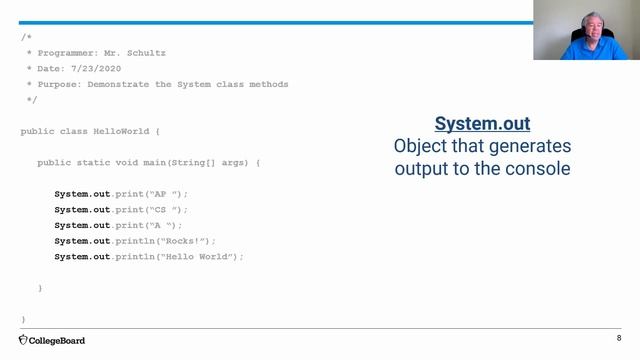 AP Daily: AP Computer Science A (1.1) смотреть онлайн