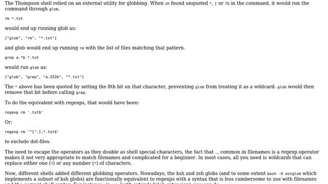 Unix & Linux: History of Bash globbing (3 Solutions!!) смотреть онлайн