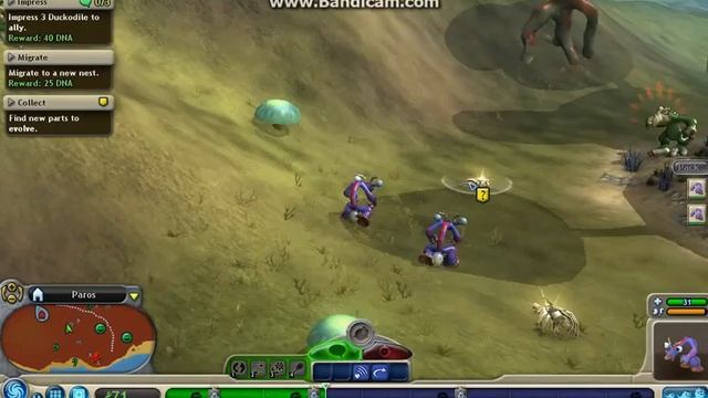 Spore Creature Stage Walkthrough-3 смотреть онлайн