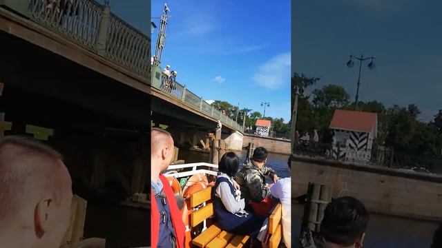 Прогулка по каналам Санкт-Петербурга. смотреть онлайн
