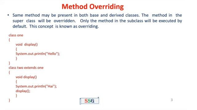 Java super keyword |Java method overriding | Overloading vs Overriding | Program | CS8392 - OOP | 1 смотреть онлайн