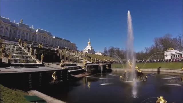 Санкт-Петербург 2017. Часть третья. Петергоф смотреть онлайн
