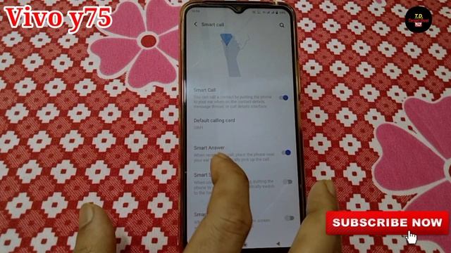 Vivo y75 smart call setting | Vivo y75 mobile me smart call setting on kaise kare смотреть онлайн