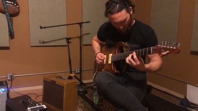 Tony Camponovo jazz licks on a Grammatico ATX reverb amplifer смотреть онлайн