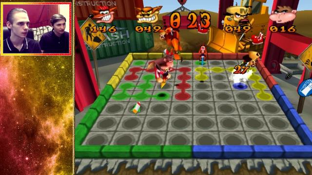 Crash Bash (2 players Co-Op) - Part 2 - ПОТНЫЙ УРОВЕНЬ [JMP] смотреть онлайн