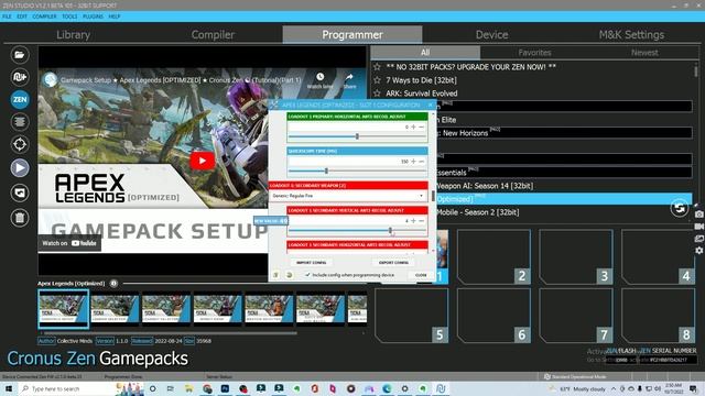Cronus Zen Full Set Up and Tutorial 2022 | Anti-Recoil! смотреть онлайн