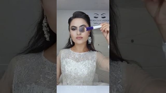 ДО и ПОСЛЕ . Арабский макияж. смотреть онлайн