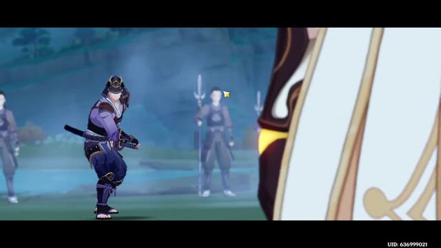 Inazuma war quest Genshin impact смотреть онлайн