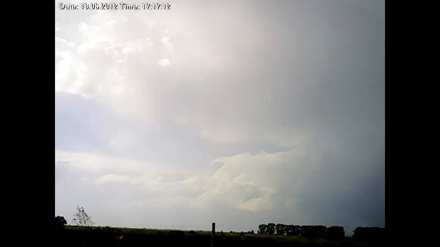 Time lapse cumulonimbus cold front Холодный фронт 18.06.2012г.mp4 смотреть онлайн