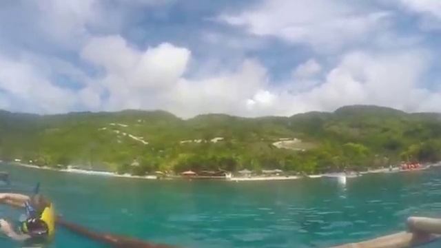 Плавание со стаей диких китовых акул в Себу на Филиппинах