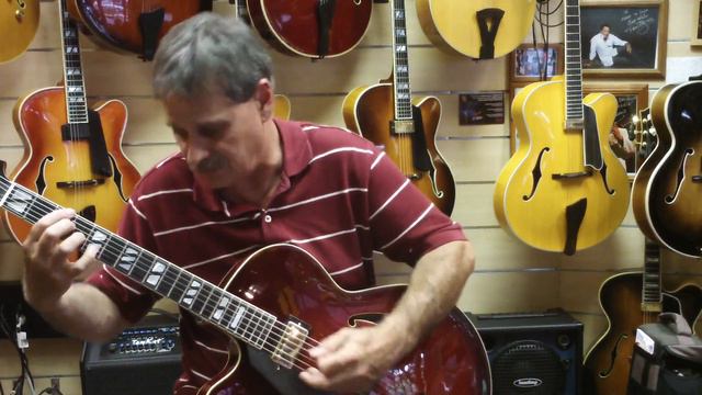 Glen Cummings playing "Quiet Nights" on a Peerless Cremona 17 @ Guitars 'n Jazz смотреть онлайн