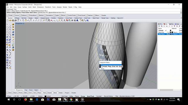 Rhino Tutorial How to make Gherkin Tower Fast Version смотреть онлайн