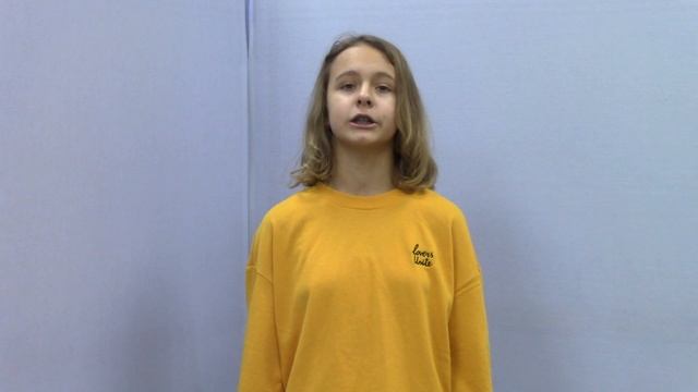 Малышева Кристина, 13 лет, басня Квартет #читаемКрылова смотреть онлайн
