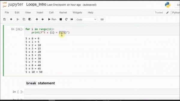 Range Function in python | Break & Continue Statements in python | Python 101 Video #17 | TUTORIEX