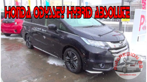 HONDA ODYSSEY HYBRID ABSOLUTE 2016 г.в.(интерьер и экстерьер) Обзор Японского автомобиля.