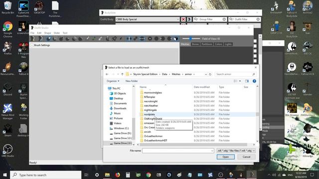 adding physics to armor SSE смотреть онлайн
