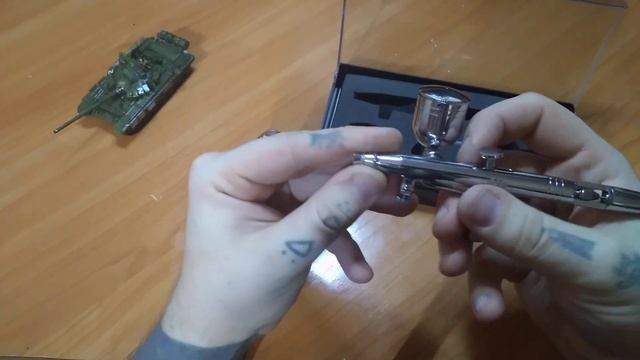 Обзор аэрографа Jas 1150, посылка с сайта i-modelist.ru Шланг для аэрографа с фильтром????? смотреть онлайн