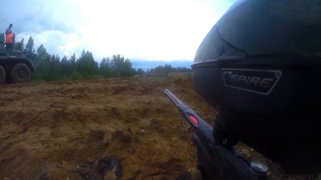 "Ветераны: Берлинская наступательная" глазами одного игрока/Big Russian paintball game смотреть онлайн