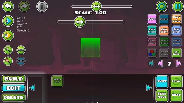 Geometry Dash - Block design #4 (Modern dual color design) смотреть онлайн