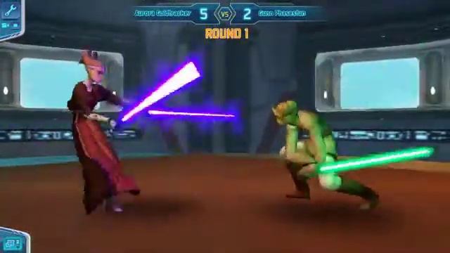 Clone Wars Adventures - Multiplayer Lightsaber Duels Easy Part 1 смотреть онлайн